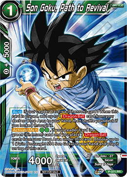 Son Goku, Path to Revival (Unison Warrior Series Boost Tournament Pack Vol. 7) (P-371) [Tournament Promotion Cards] | Rock City Comics