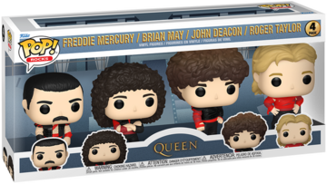 Funko Pop! Queen Freddie Mercury / Brian May / John Deacon / Roger Taylor | Rock City Comics
