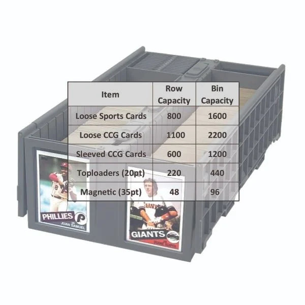 Collectible Card Bin - 1600 | Rock City Comics