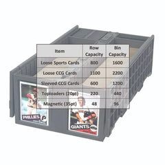 Collectible Card Bin - 1600 | Rock City Comics