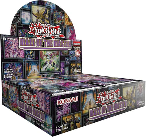 YGO MAZE OF THE MASTER BOOSTER Box | Rock City Comics