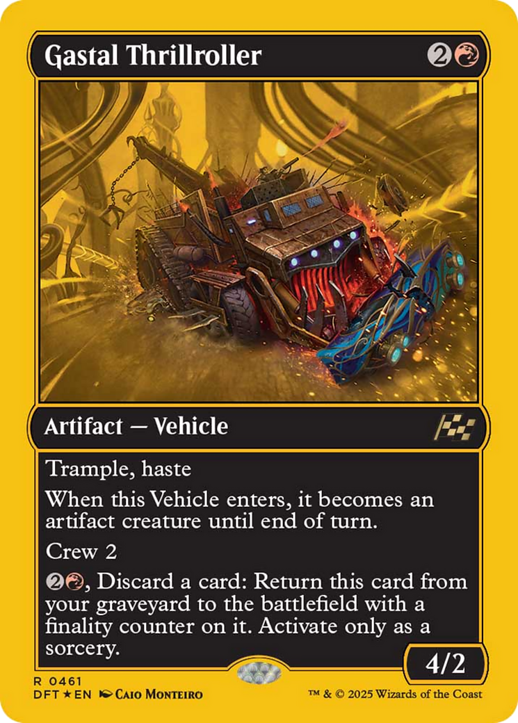 Gastal Thrillroller (First-Place Foil) [Aetherdrift] | Rock City Comics
