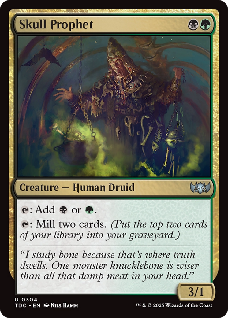 Skull Prophet [Tarkir: Dragonstorm Commander] | Rock City Comics