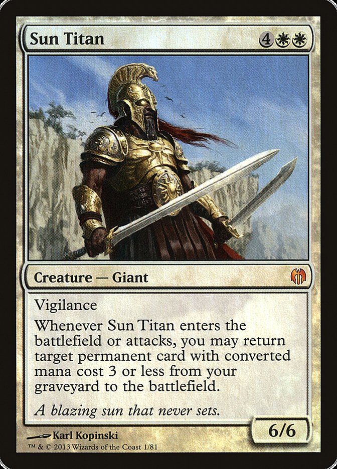 Sun Titan [Duel Decks: Heroes vs. Monsters] | Rock City Comics