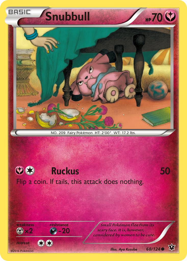 Snubbull (68/124) [XY: Fates Collide] | Rock City Comics