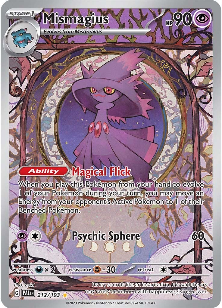 Mismagius (212/193) [Scarlet & Violet: Paldea Evolved] | Rock City Comics