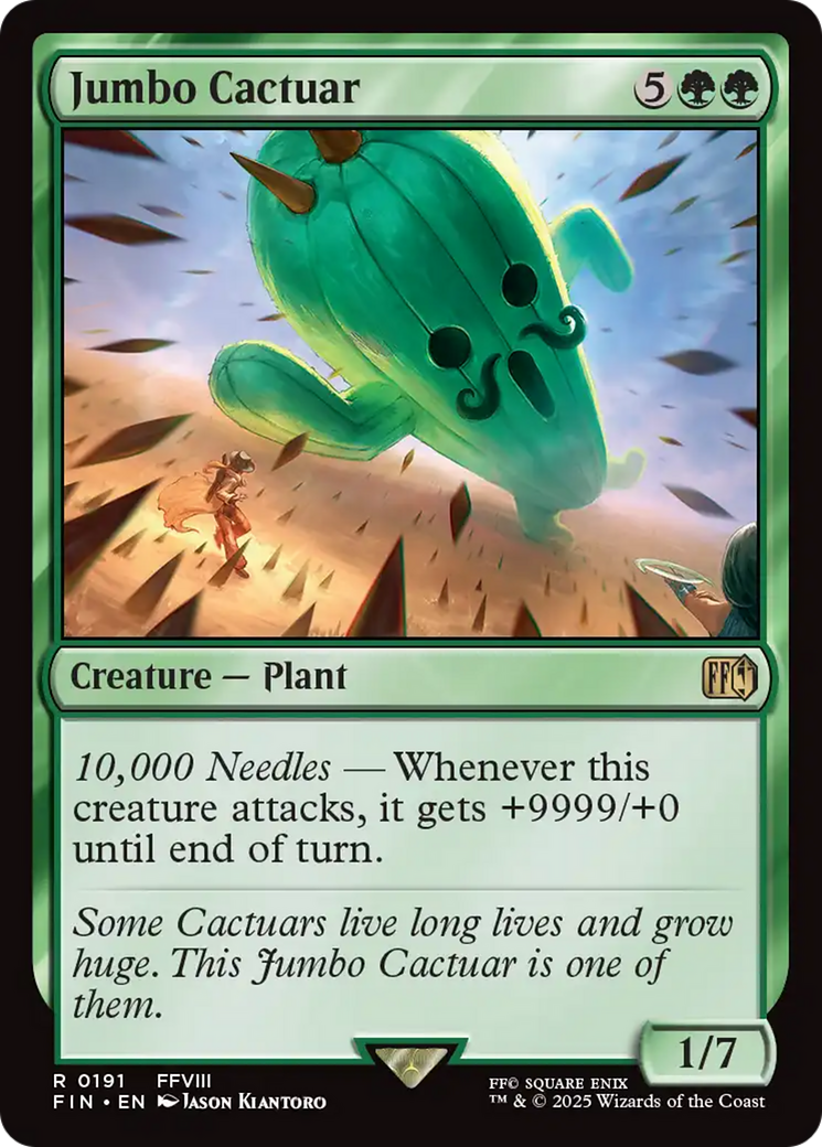 Jumbo Cactuar [FINAL FANTASY] | Rock City Comics