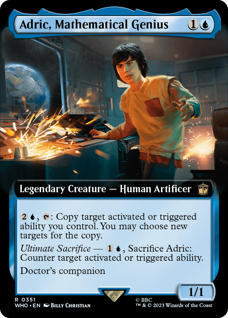 Adric, Mathematical Genius (Extended Art) [Doctor Who] | Rock City Comics