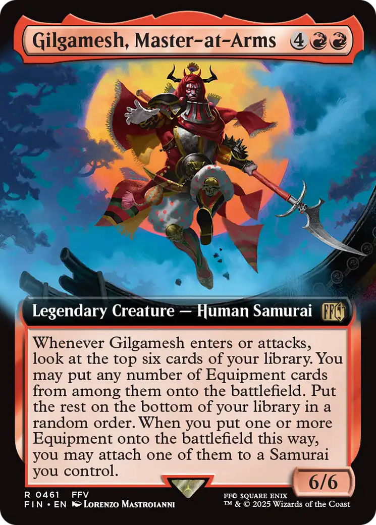 Gilgamesh, Master-at-Arms (Extended Art) [FINAL FANTASY] | Rock City Comics