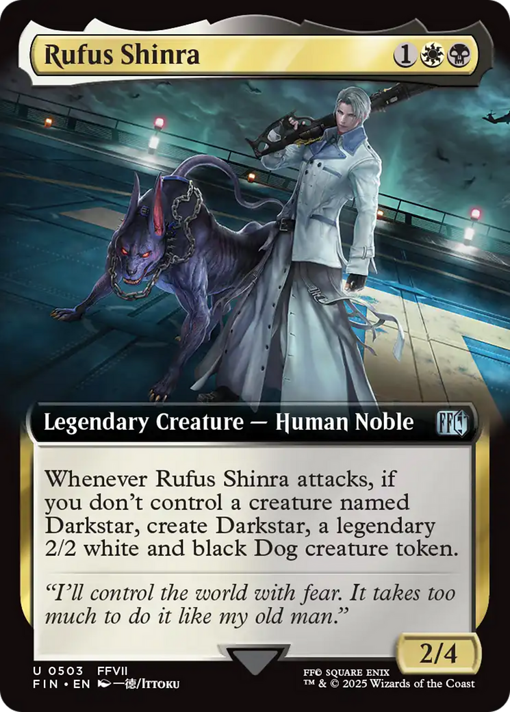 Rufus Shinra (Extended Art) [FINAL FANTASY] | Rock City Comics