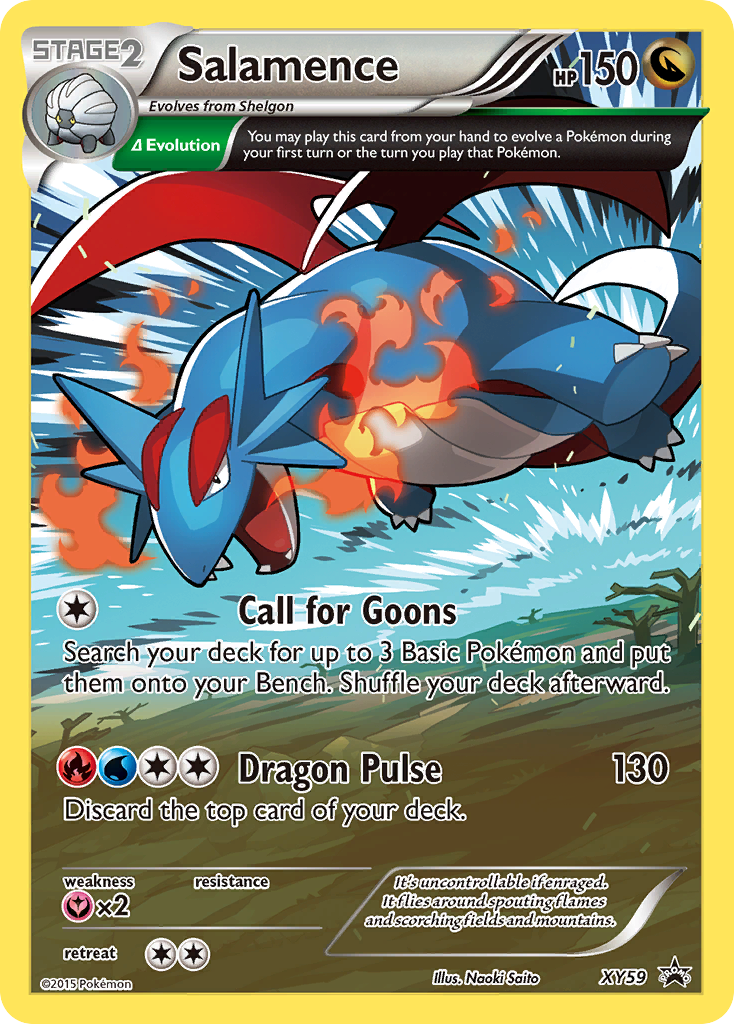 Salamence (XY59) [XY: Black Star Promos] | Rock City Comics
