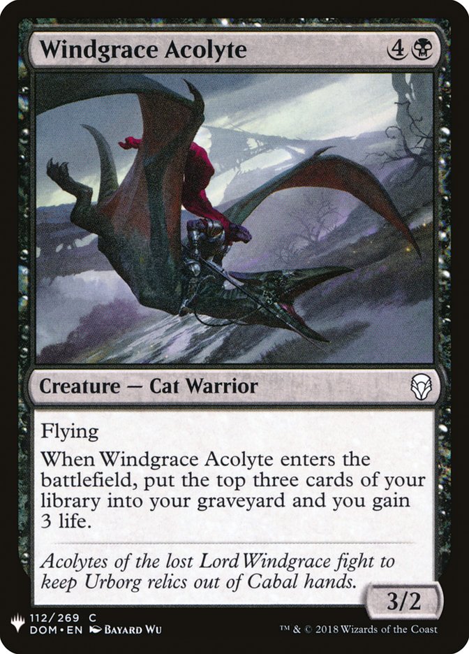 Windgrace Acolyte [Mystery Booster] | Rock City Comics