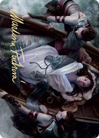 Return Upon the Tide Art Card (Gold-Stamped Signature) [Kaldheim Art Series] | Rock City Comics