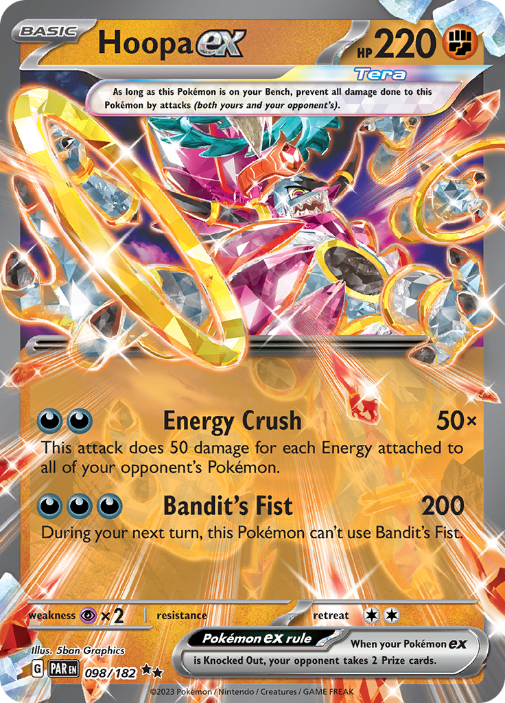 Hoopa ex (098/182) [Scarlet & Violet: Paradox Rift] | Rock City Comics