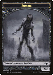 Marit Lage // Zombie Double-Sided Token [Modern Horizons Tokens] | Rock City Comics