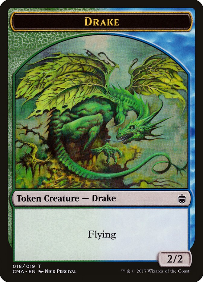 Drake Token [Commander Anthology Tokens] | Rock City Comics