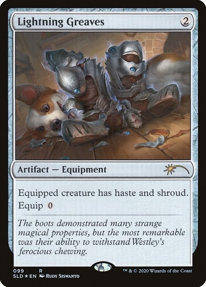 Lightning Greaves [Secret Lair Drop Series] | Rock City Comics