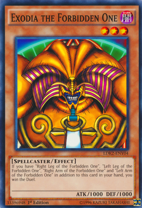 Exodia the Forbidden One [LDK2-ENY04] Common | Rock City Comics