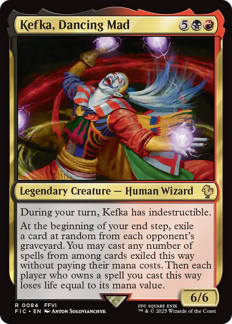 Kefka, Dancing Mad [FINAL FANTASY Commander] | Rock City Comics