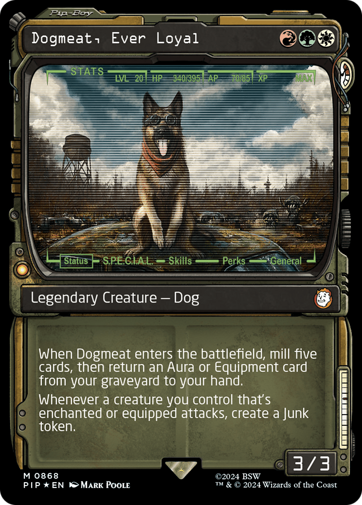 Dogmeat, Ever Loyal (Showcase) (Surge Foil) [Fallout] | Rock City Comics