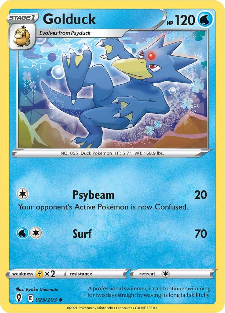 Golduck (025/203) [Sword & Shield: Evolving Skies] | Rock City Comics