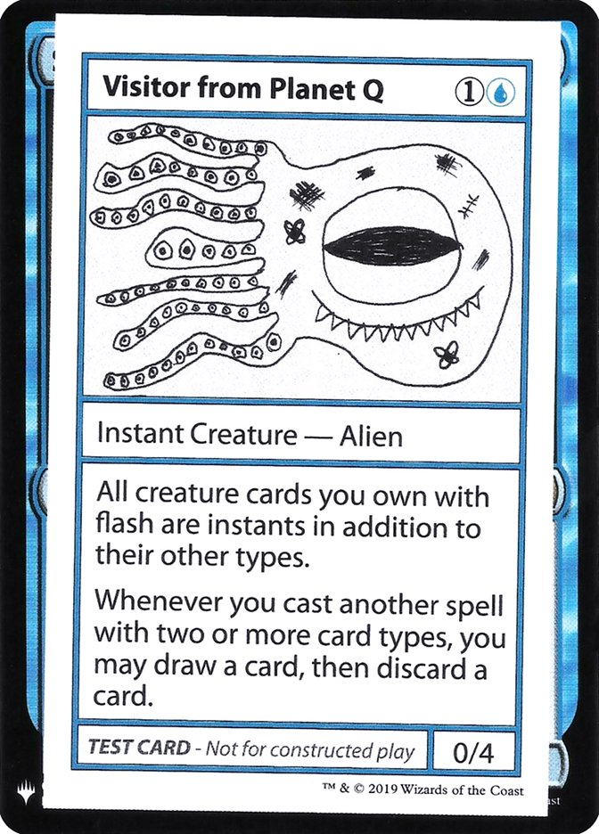 Visitor from Planet Q [Mystery Booster Playtest Cards] | Rock City Comics