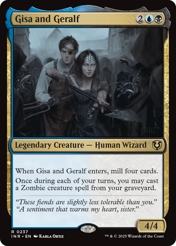 Gisa and Geralf [Innistrad Remastered] | Rock City Comics