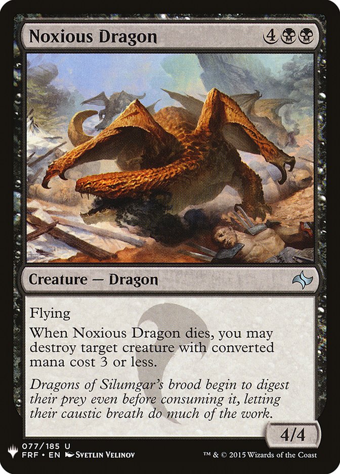 Noxious Dragon [Mystery Booster] | Rock City Comics