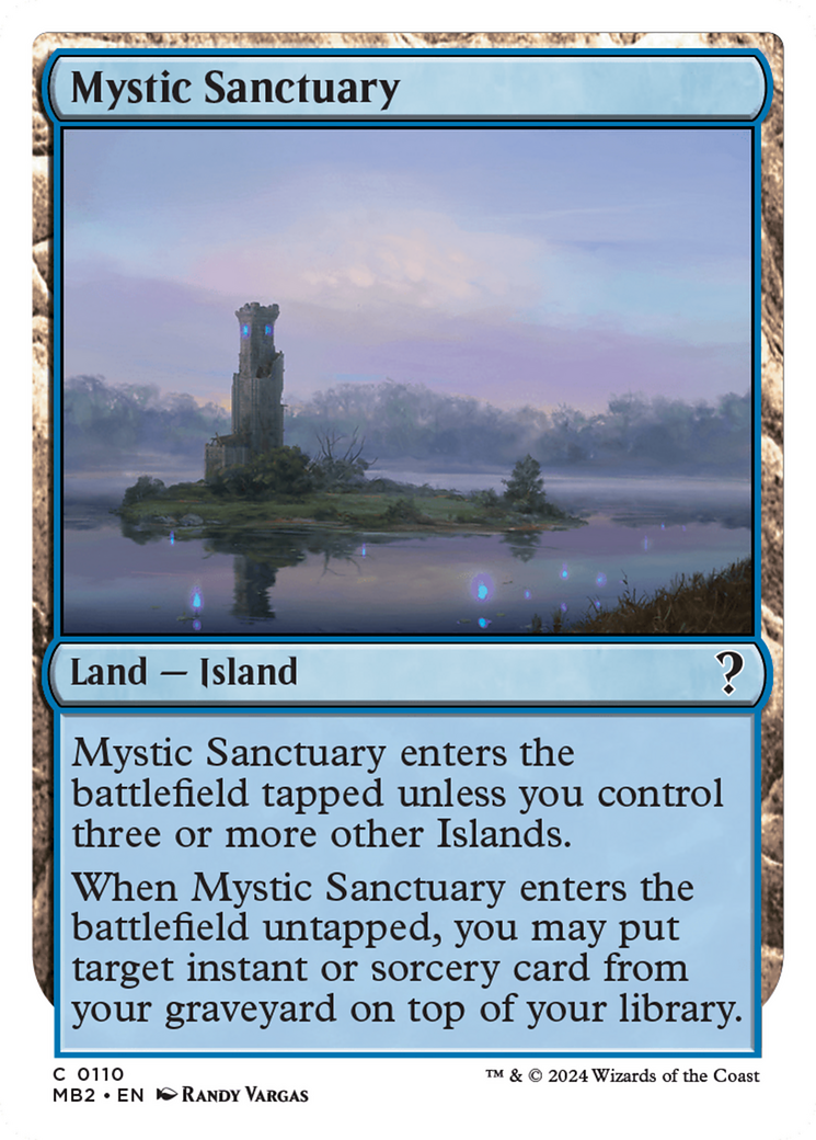 Mystic Sanctuary (White Border) [Mystery Booster 2] | Rock City Comics