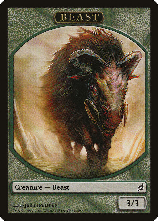 Beast Token [Lorwyn Tokens] | Rock City Comics