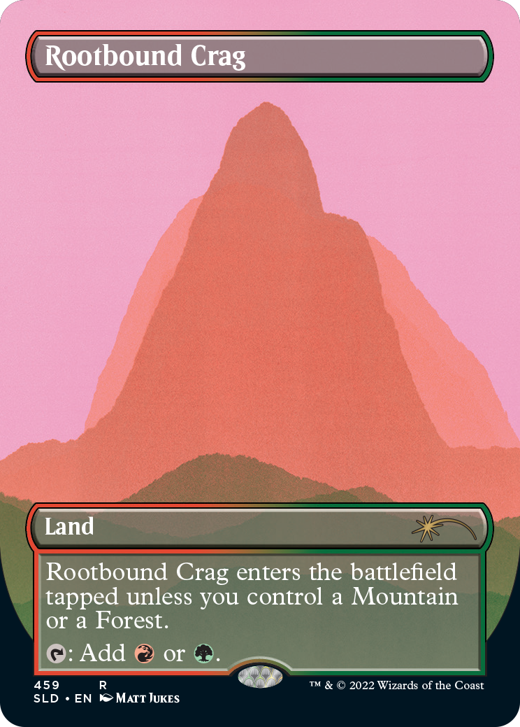 Rootbound Crag (Borderless) [Secret Lair Drop Series] | Rock City Comics
