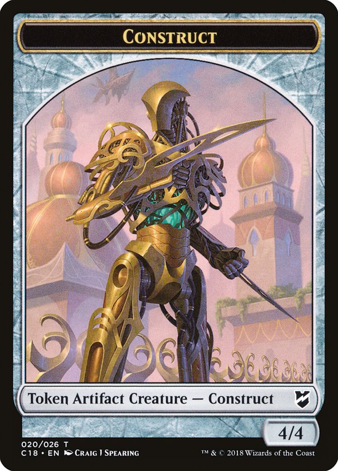 Construct Token (020/026) [Commander 2018 Tokens] | Rock City Comics