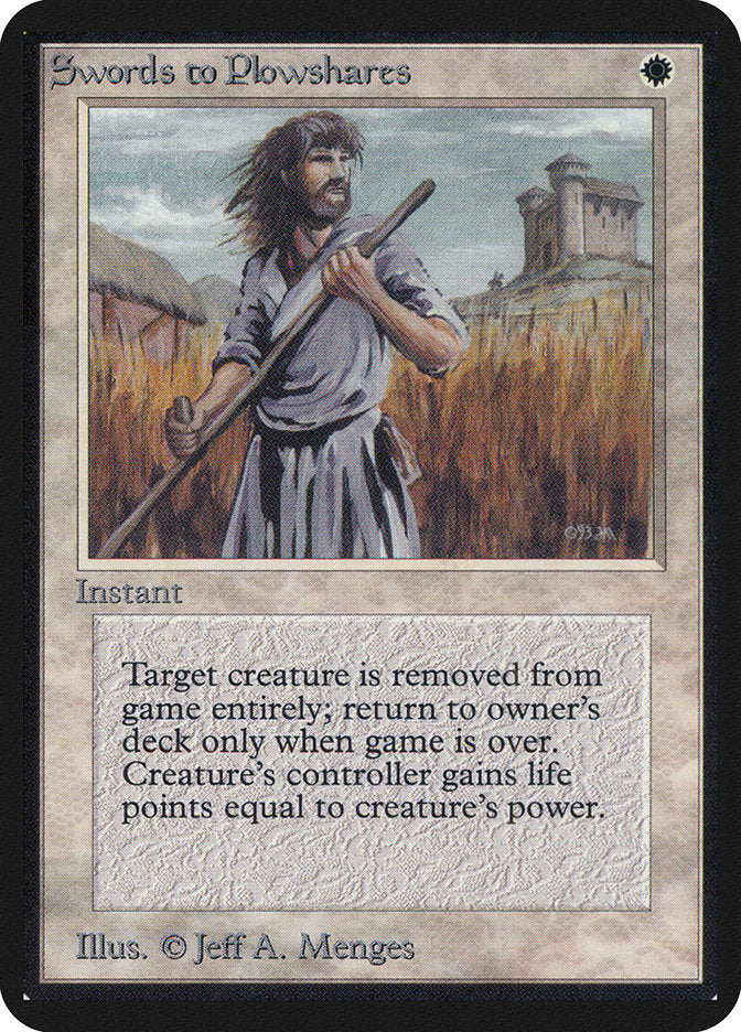 Swords to Plowshares [Alpha Edition] | Rock City Comics