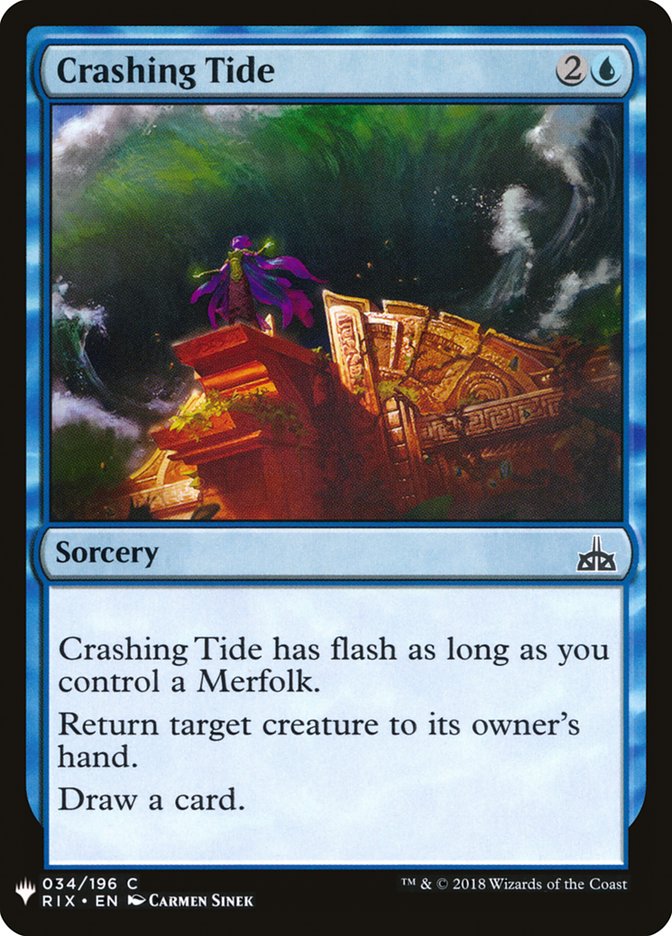 Crashing Tide [Mystery Booster] | Rock City Comics