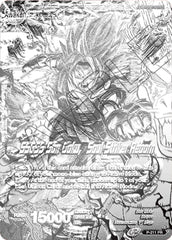 Super Saiyan God Son Goku // SSGSS Son Goku, Soul Striker Reborn (2021 World Championship) (Metal Silver Foil) (P-211) [Promotion Cards] | Rock City Comics