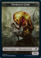 Phyrexian Germ // Treasure (21) Double-Sided Token [Modern Horizons 2 Tokens] | Rock City Comics