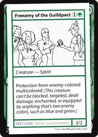 Frenemy of the Guildpact (2021 Edition) [Mystery Booster Playtest Cards] | Rock City Comics