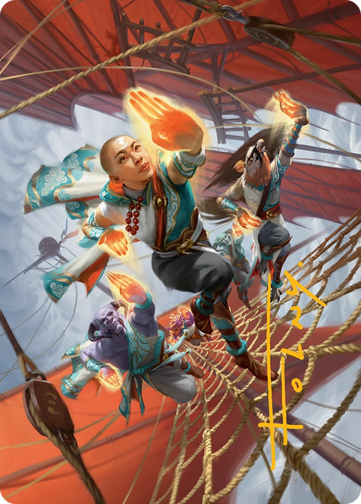 Aligned Heart Art Card (52/54) [Tarkir: Dragonstorm Art Series] | Rock City Comics