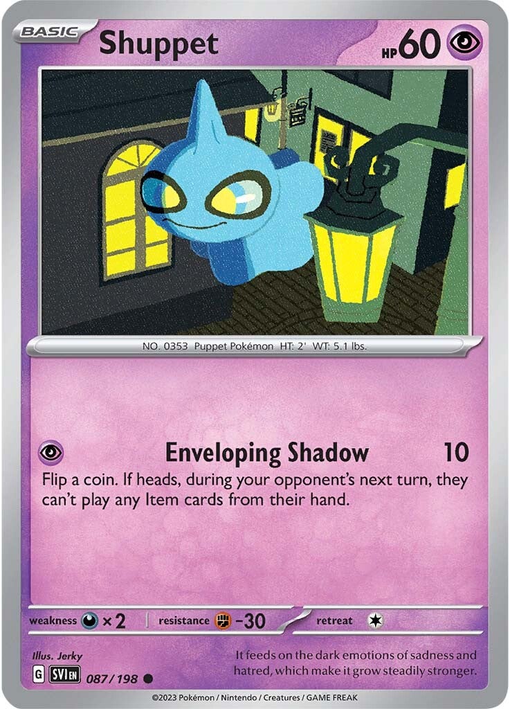 Shuppet (087/198) [Scarlet & Violet: Base Set] | Rock City Comics