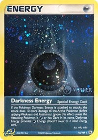 Darkness Energy (93/109) (Special) (Winner) [EX: Ruby & Sapphire] | Rock City Comics