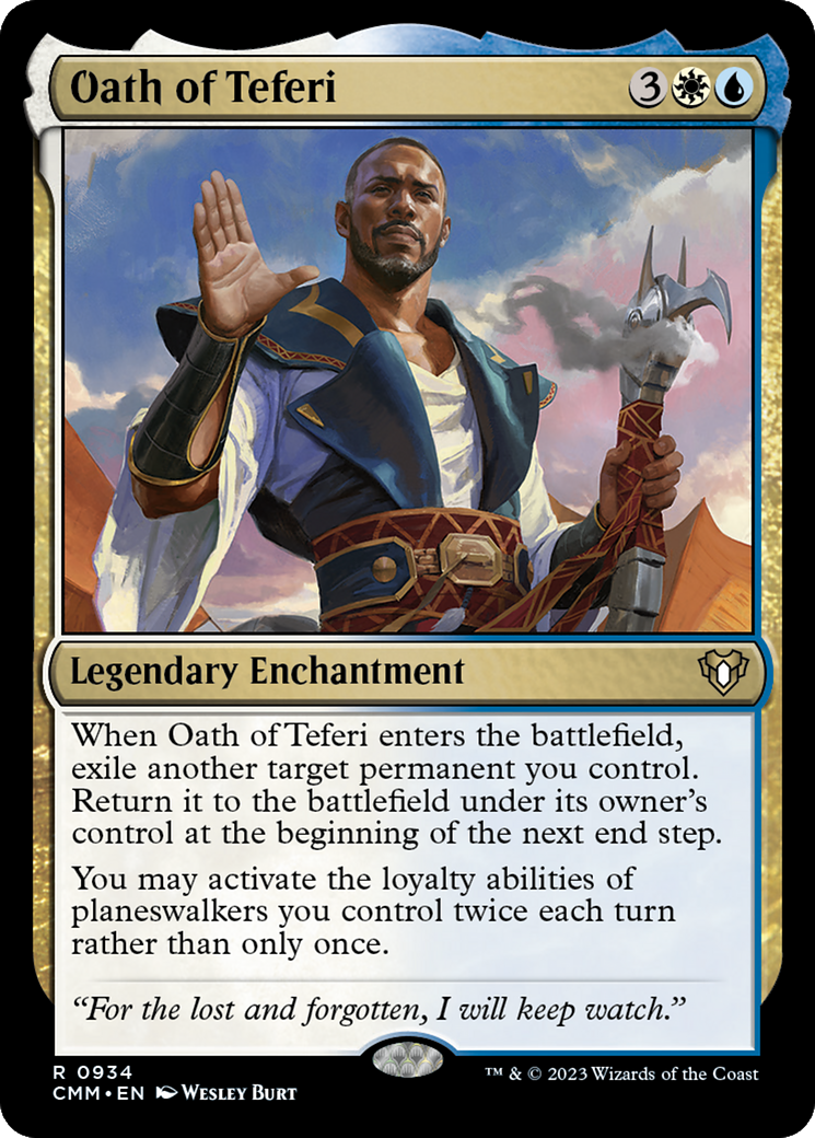 Oath of Teferi [Commander Masters] | Rock City Comics