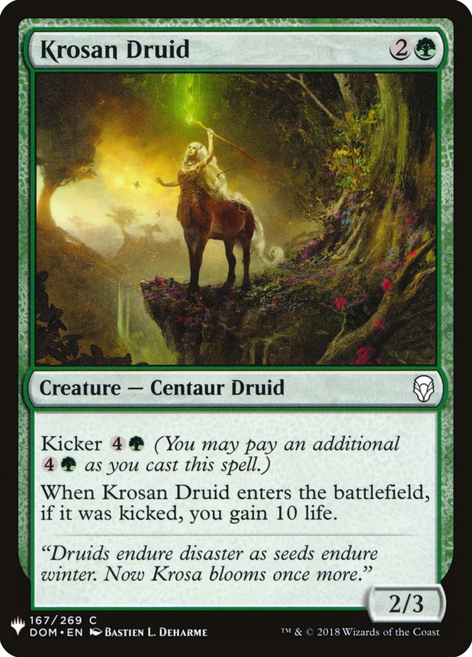 Krosan Druid [Mystery Booster] | Rock City Comics