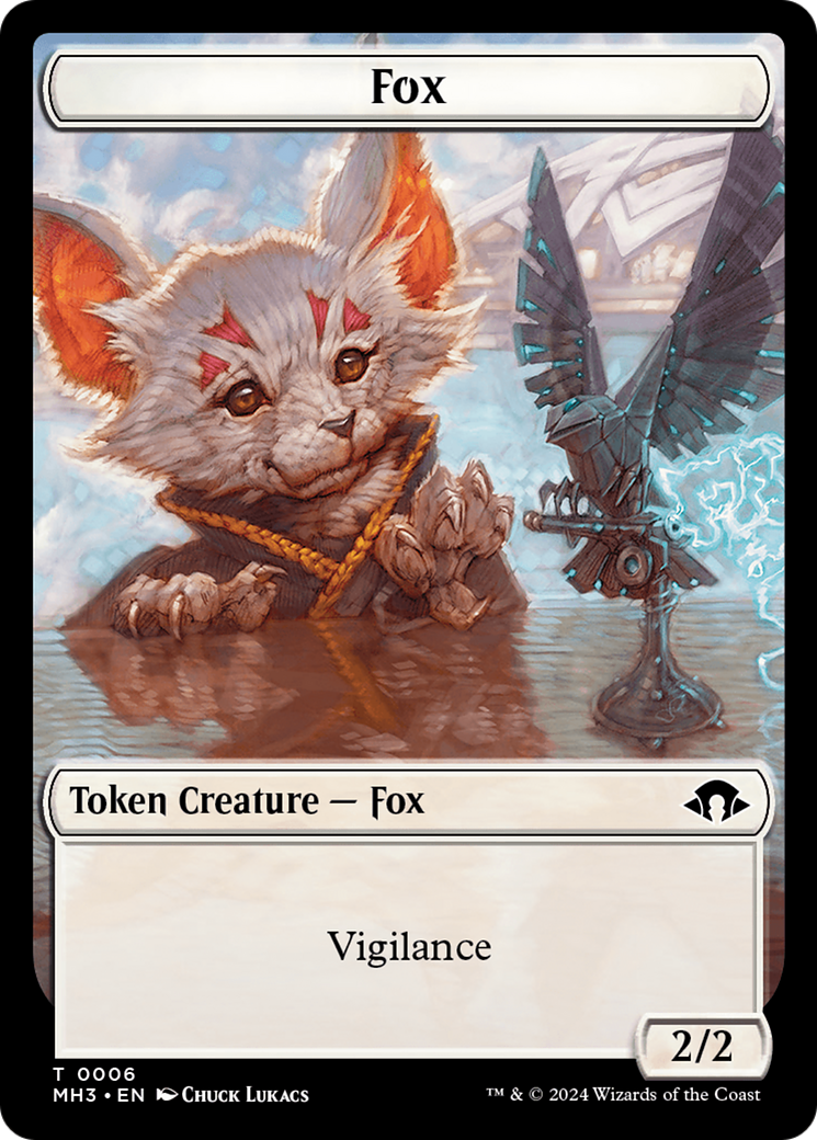 Servo // Fox Double-Sided Token [Modern Horizons 3 Tokens] | Rock City Comics