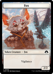 Phyrexian Germ // Fox Double-Sided Token [Modern Horizons 3 Tokens] | Rock City Comics