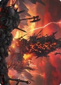 Immersturm Skullcairn Art Card [Kaldheim Art Series] | Rock City Comics