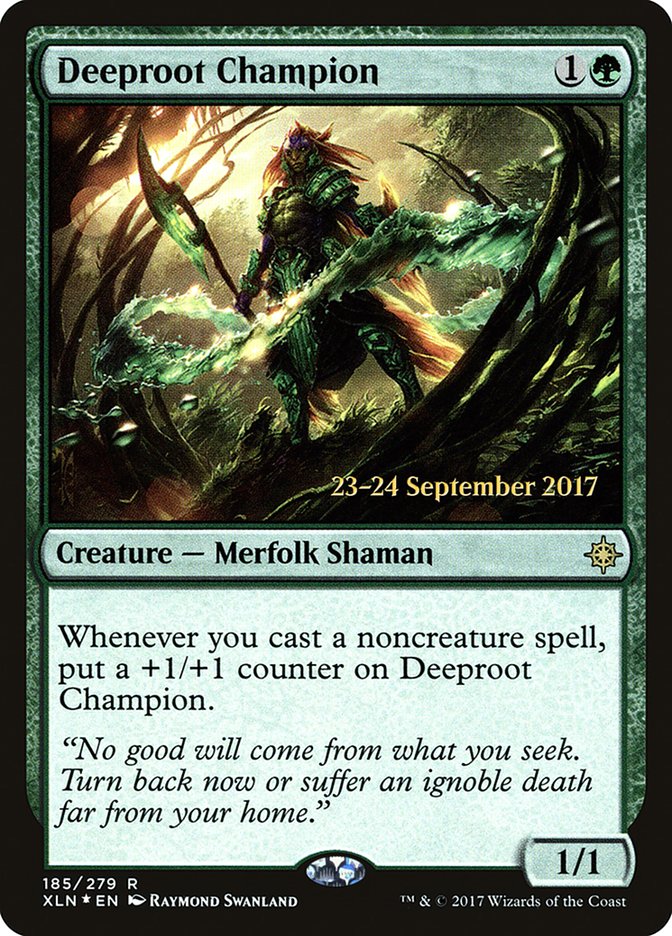 Deeproot Champion [Ixalan Prerelease Promos] | Rock City Comics