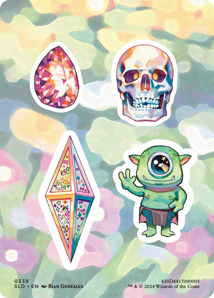 Sticker Sheet (0339) [Secret Lair Drop Series] | Rock City Comics