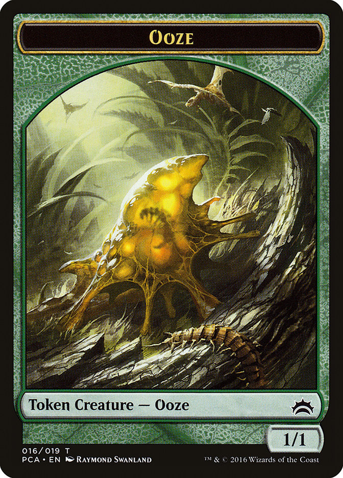 Plant // Ooze (016) Double-Sided Token [Planechase Anthology Tokens] | Rock City Comics