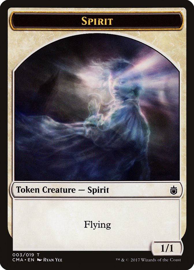 Spirit Token [Commander Anthology Tokens] | Rock City Comics