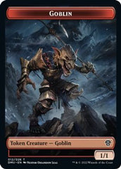 Zombie Knight // Goblin Double-Sided Token [Dominaria United Commander Tokens] | Rock City Comics